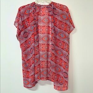 Bright Summer Lightweight Short Sleeve Blouse